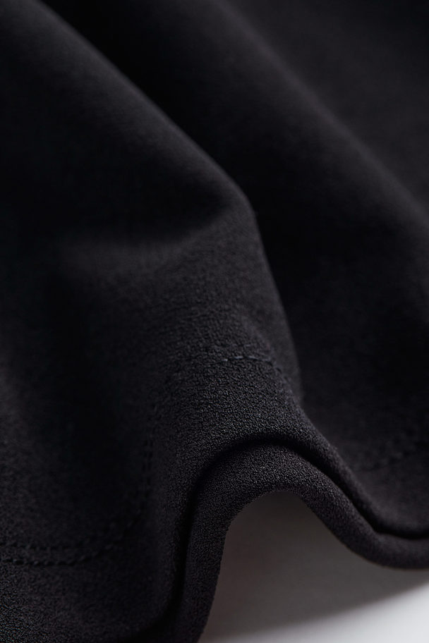 H&M Square-necked Dress Black