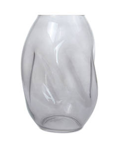 Glass Vase Sidney 425 grey