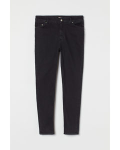 H&m+ Skinny Regular Jeans Zwart
