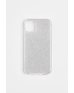 Glittery Iphone Case White