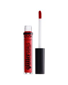 Nyx Prof. Makeup Glitter Goals Liquid Lipstick - Cherry Quartz