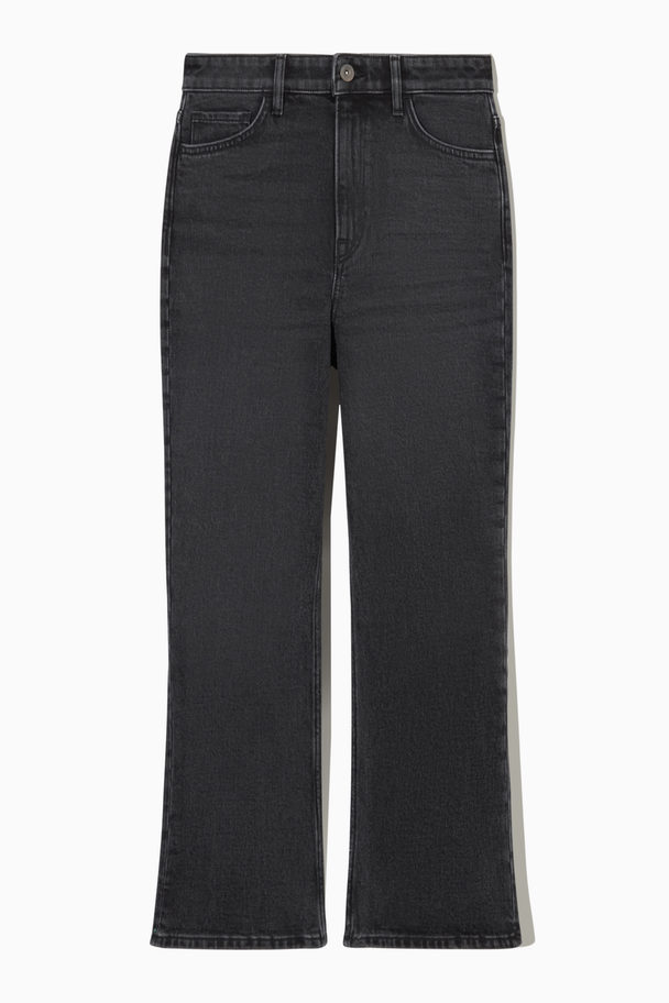 COS Kick-flare Ankle-length Jeans Black