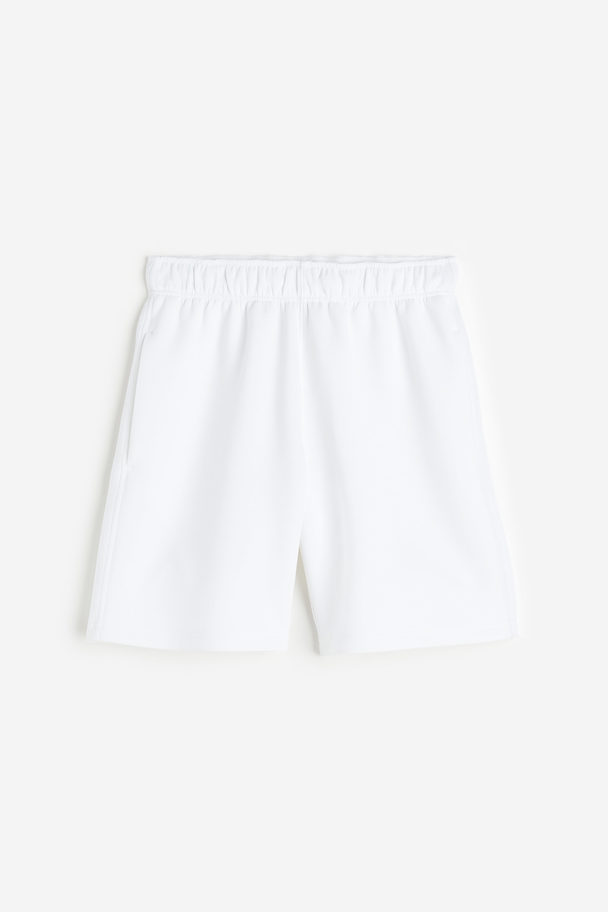 H&M Drymove™ Sports Shorts White