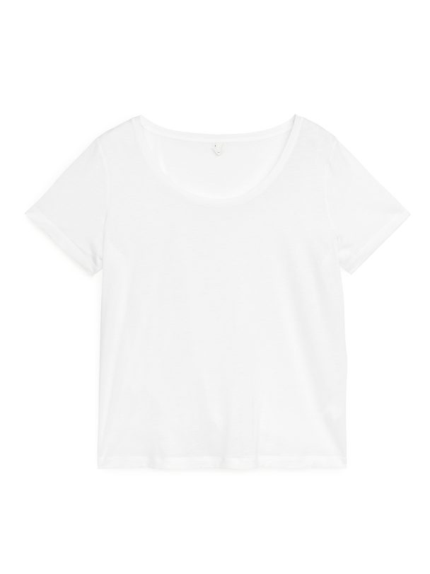 ARKET Lyocell Blend T-shirt White