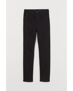Shaping Ultra High Ankle Jeans Zwart/no Fade Black