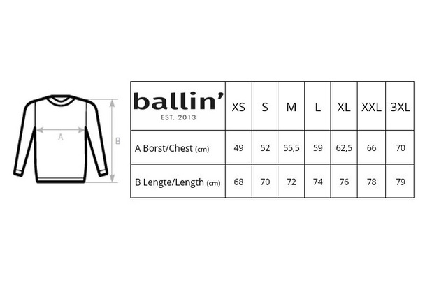 Ballin Est. 2013 Ballin Est. 2013 Bear Tracksuit Sweater Zwart