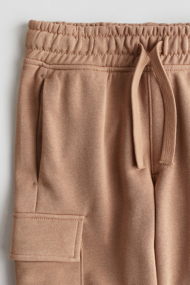 H&M Cargoshorts aus Sweatstoff