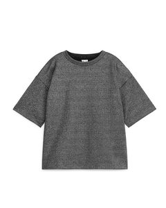 Glitter T-shirt Grey/metallic