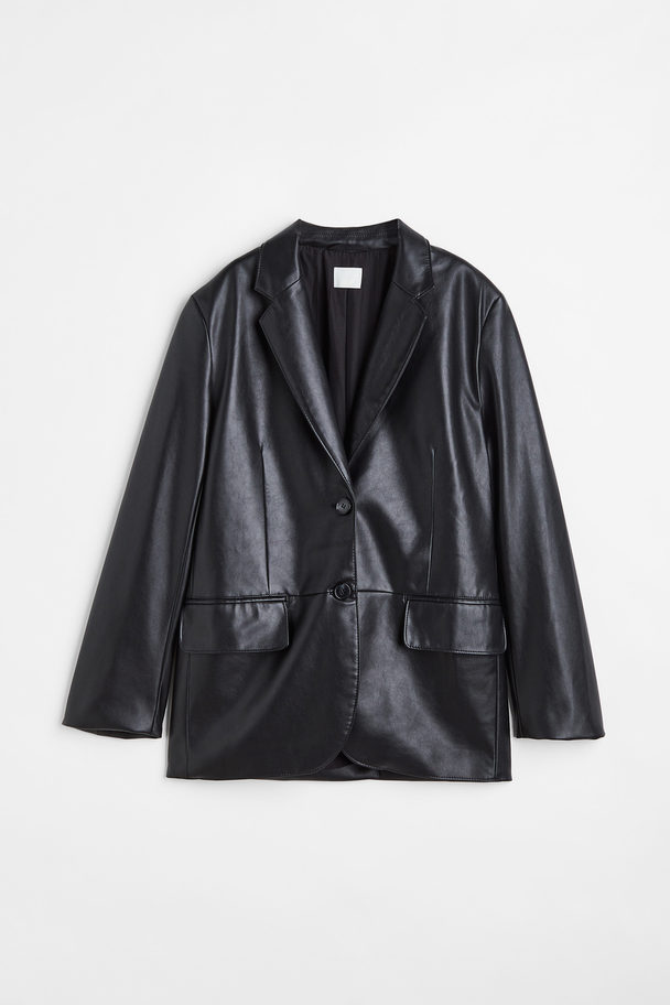 H&M Oversized Jacket Black