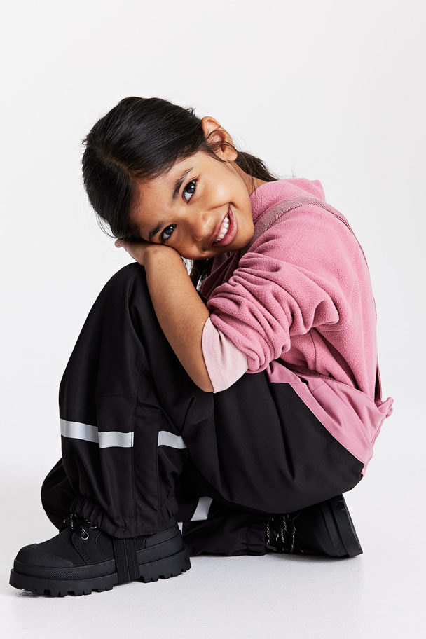 H&M Outdoor-Hose zum Mitwachsen Schwarz/Blockfarben