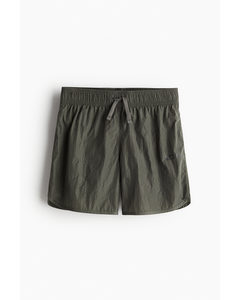 Badeshorts Dunkles Khakigrün