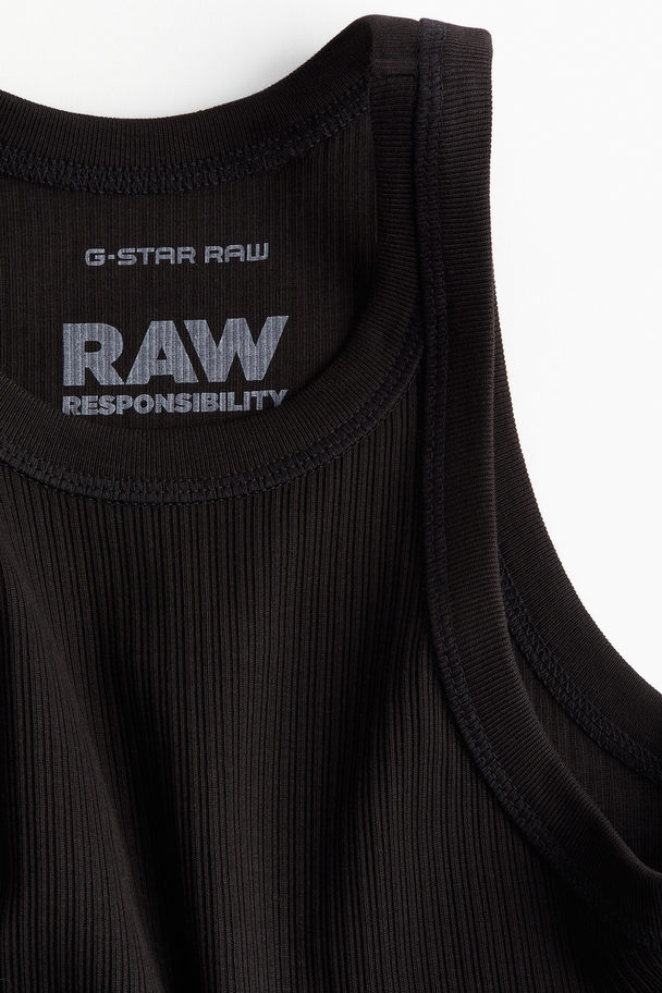 G-Star RAW Italian Army Ultra Slim Tank Top Black