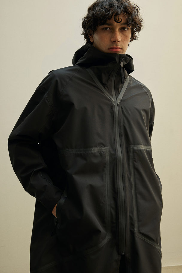 H&M StormMove™ Regenparka Schwarz