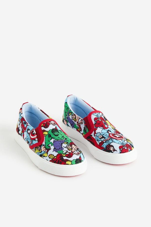 H&M Slipper Rot/Marvel Comics