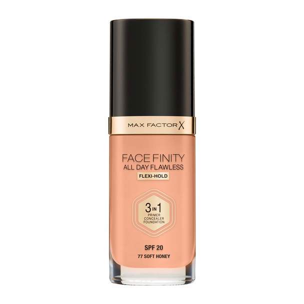 Max Factor Max Factor Facefinity 3 In 1 Foundation 77 Soft Honey