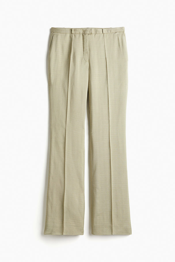 H&M Elegante Hose aus Viskose Beige