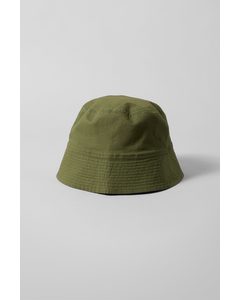 Cover Bucket-Hat Dunkelgrün