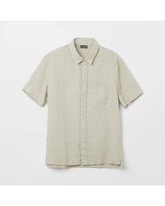 Men&amp;amp;amp;amp;#39;s Linen Short Sleeve Shirt