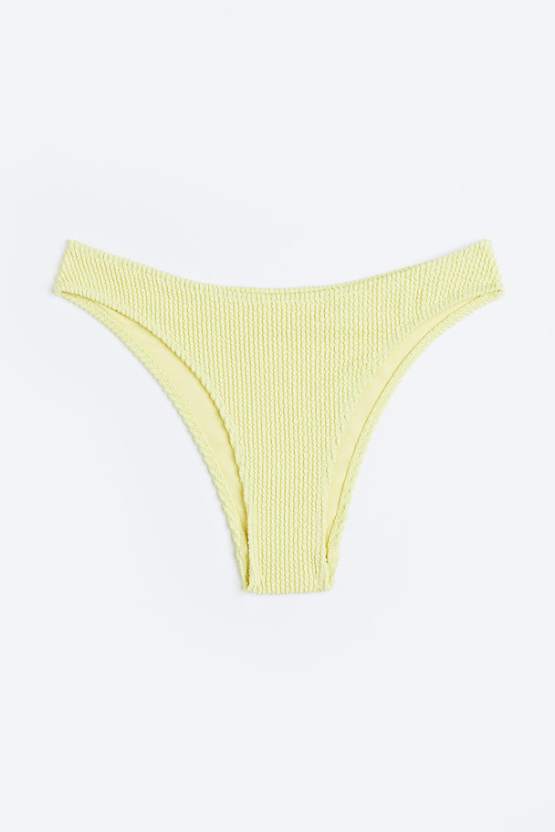 H&M Bikini Bottoms Light Yellow