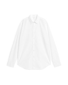 Poplin Dress Shirt White