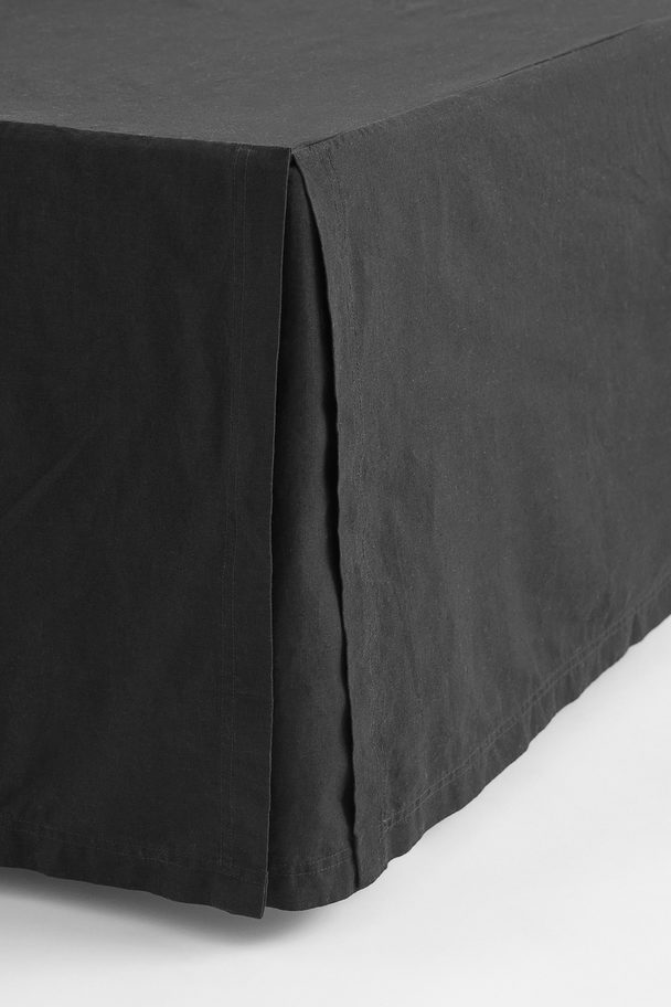 H&M HOME Linen-blend Valance Black