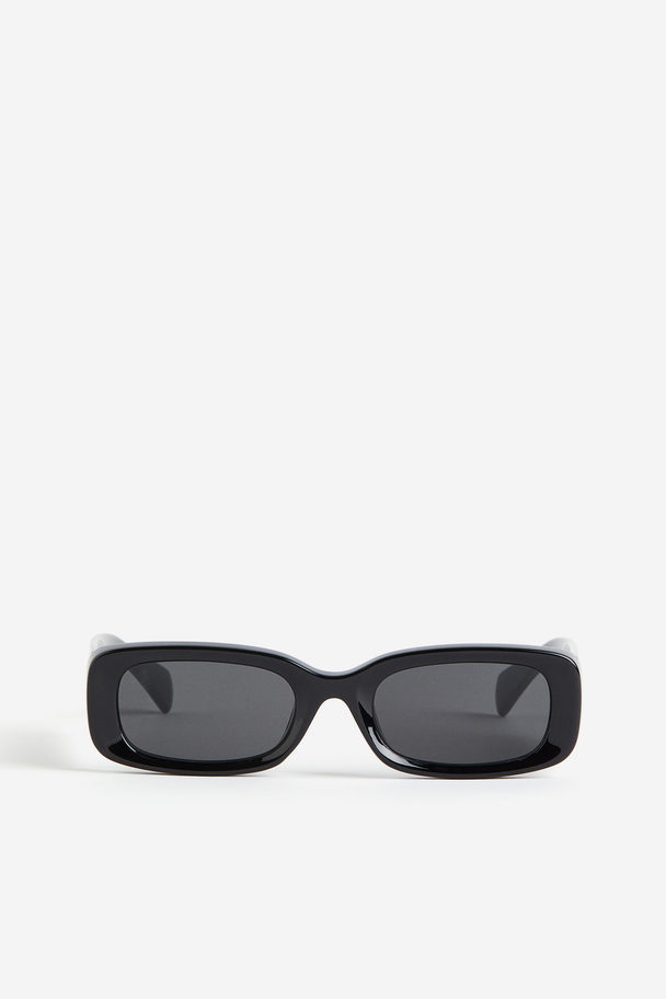 H&M Rektangulære Solbriller Sort