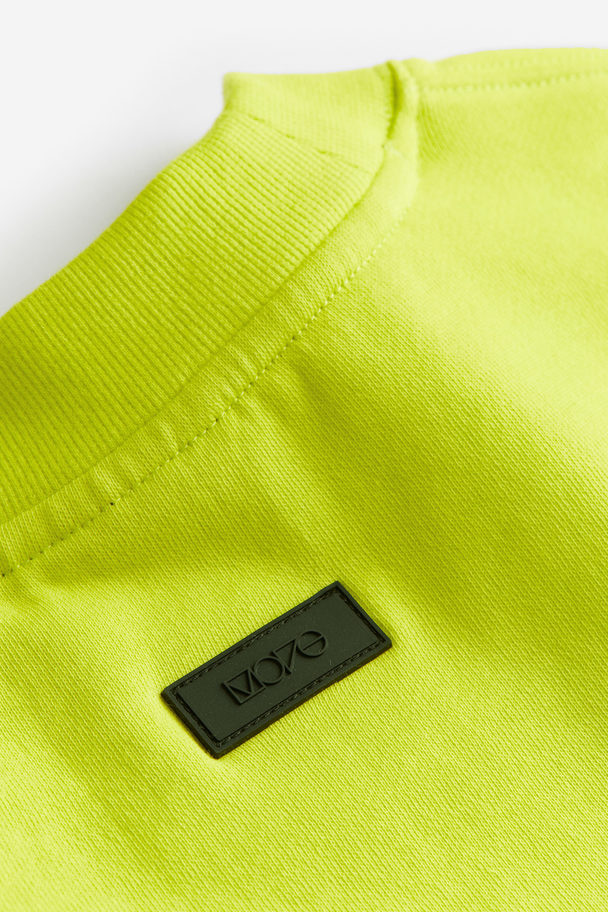 H&M Drymove™ Sweatshirt Sports Top Neon Green