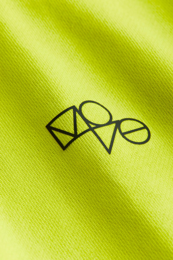 H&M Drymove™ Myk Trenings-t-shirt Neongrønn