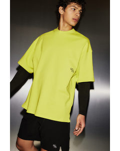 Drymove™ Træningstrøje I Sweatshirtkvalitet Neongrøn