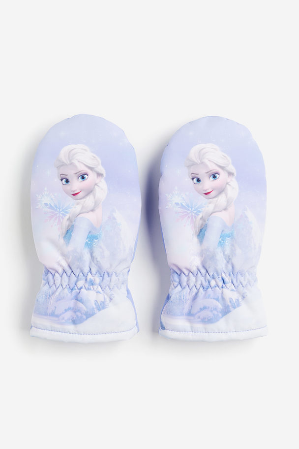 H&M Water-repellent Padded Mittens Lilac/frozen