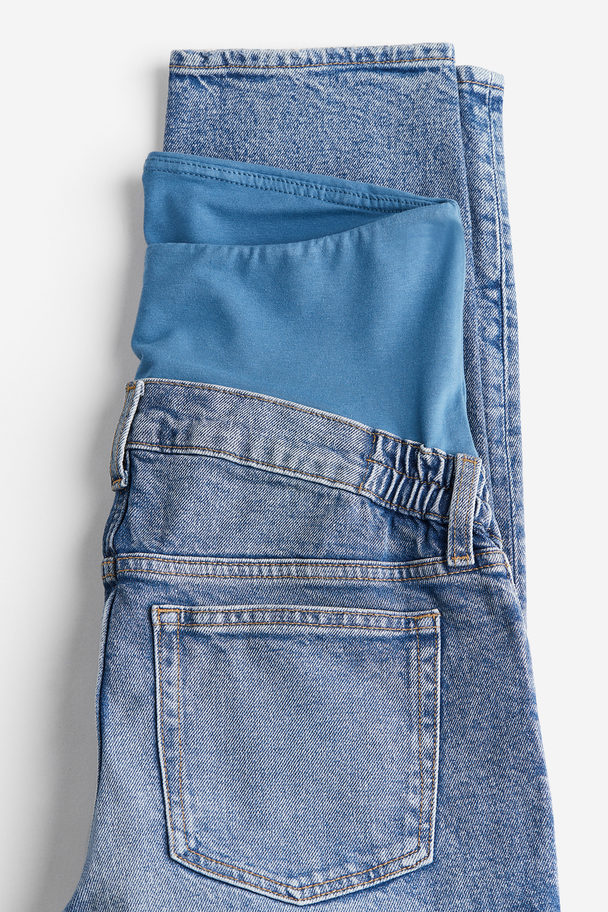 H&M Mama Slim Ankle Jeans Denimblå