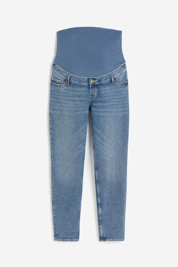 H&M Mama Slim Ankle Jeans Denim Blue