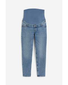 MAMA Slim Ankle Jeans Denimblau