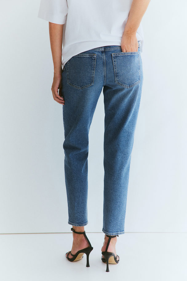 H&M Mama Slim Ankle Jeans Denim Blue