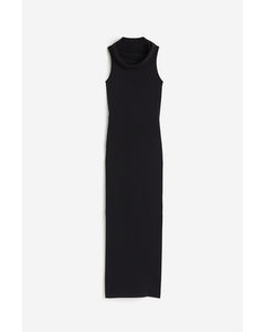 Fatal Cut Out Dress Black