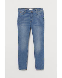 H&m+ Skinny High Jeans Blauw