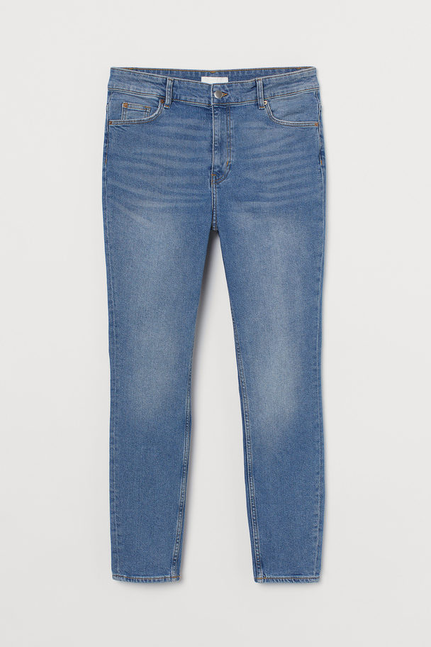 H&M H&M+ Skinny High Jeans Blau