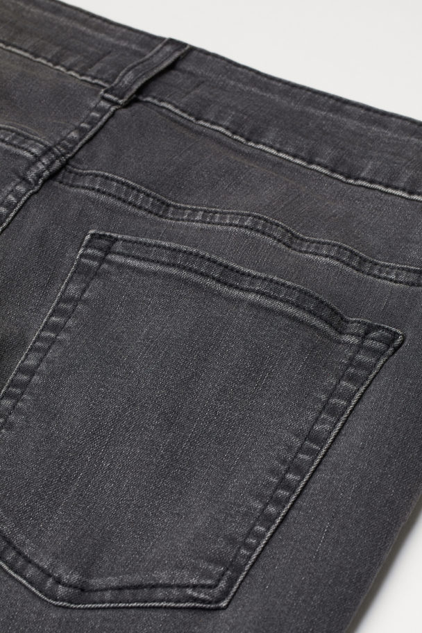 H&M H&m+ Skinny High Jeans Dark Denim Grey