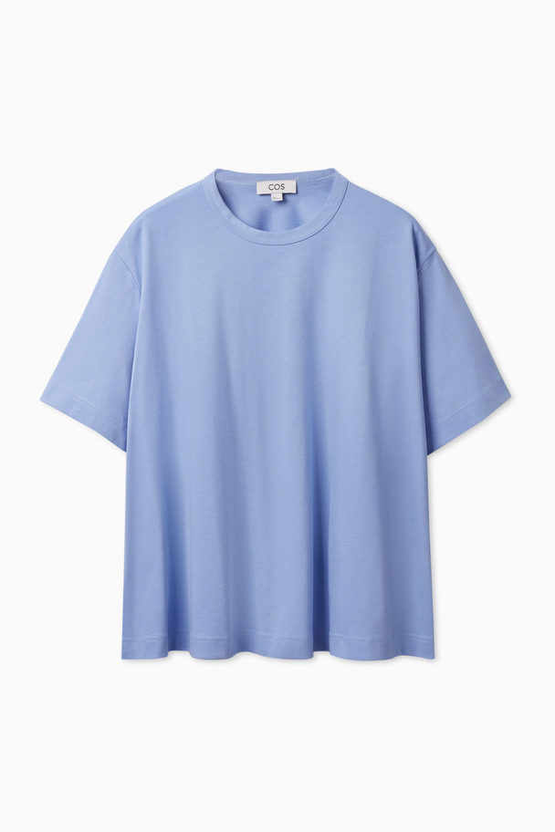 COS A-line T-shirt Light Blue