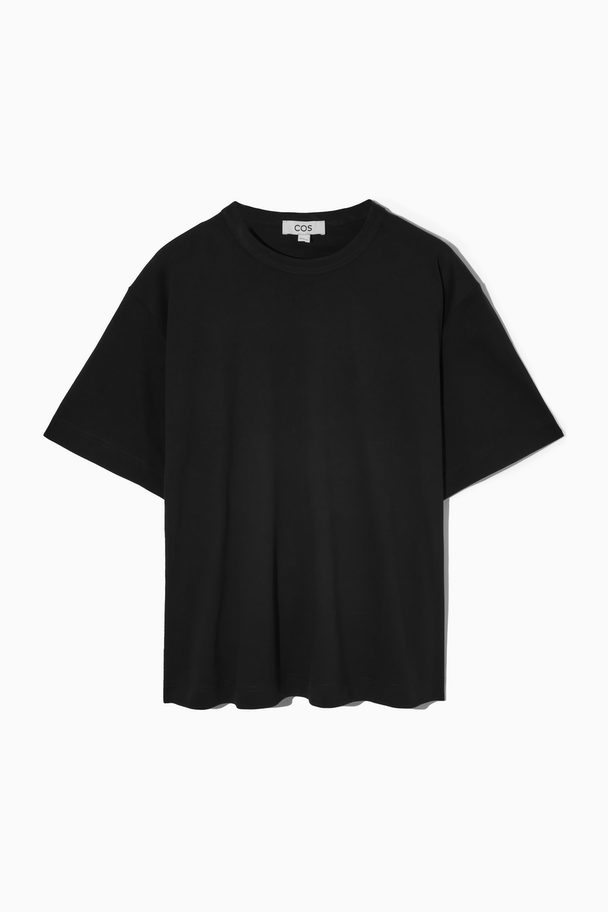 COS A-line T-shirt Black