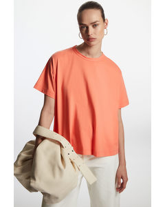 A-line T-shirt Coral Orange