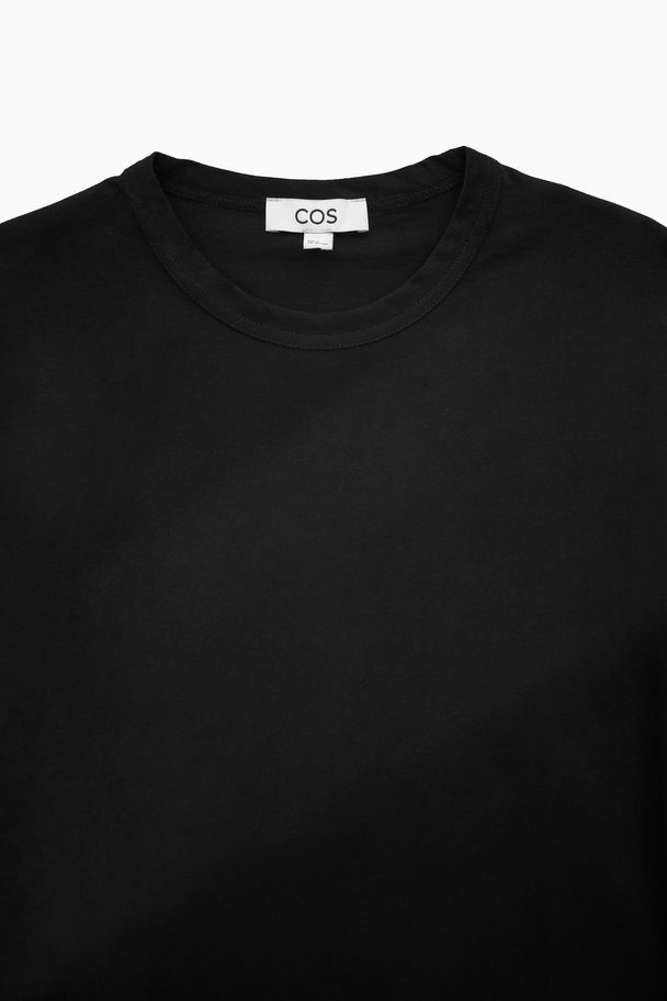 COS A-line T-shirt Black