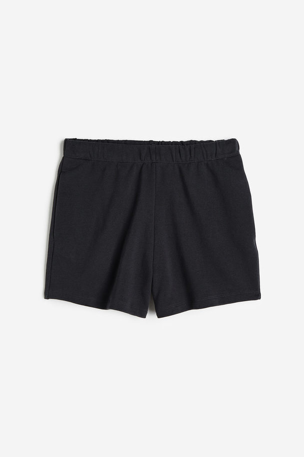 H&M Drymove™ Jersey Sports Shorts Black