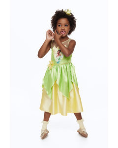 Fancy Dress Costume Lime Green/disney Princesses