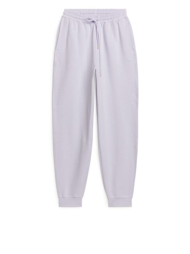 ARKET French Terry Sweatpants Lilac