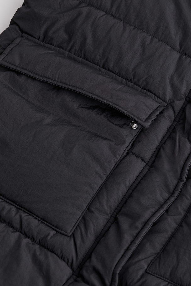 H&M Puffer Coat Black