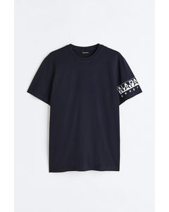 Sadas Short Sleeve T-shirt Blu Marine
