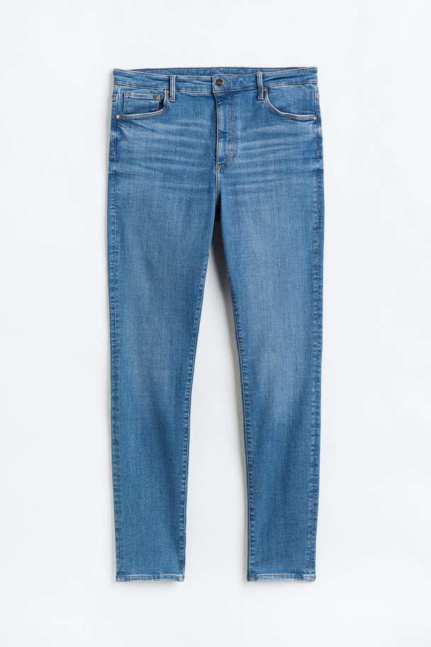 H&M H&M+ Shaping High Jeans Blau