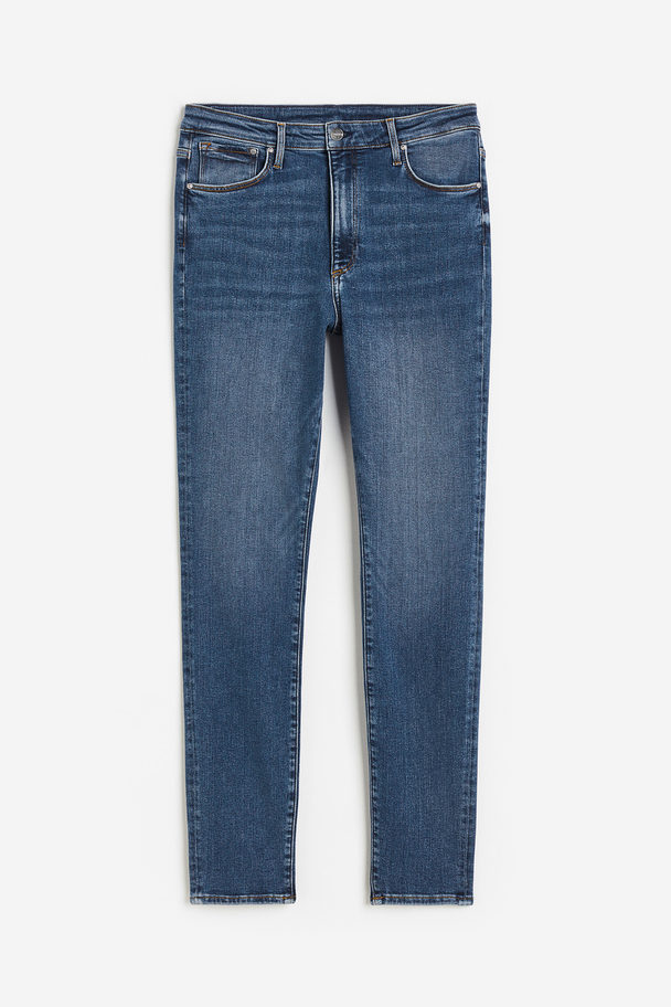 H&M H&m+ Shaping High Jeans Denimblauw