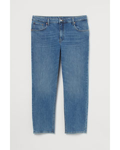 Girlfriend Regular Jeans Hellblau